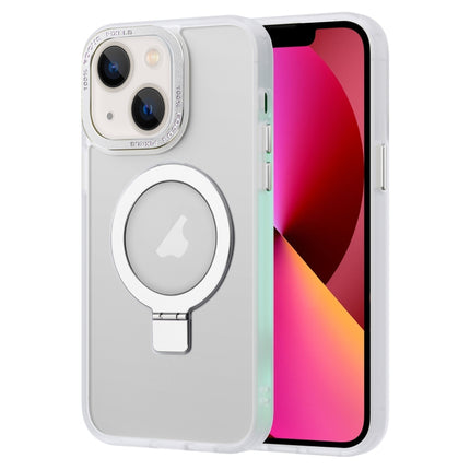 Skin Feel MagSafe Magnetic Holder Phone Case, For iPhone 13 Pro Max, For iPhone 13 Pro, For iPhone 13, For iPhone 12 Pro Max