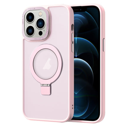 Skin Feel MagSafe Magnetic Holder Phone Case, For iPhone 13 Pro Max, For iPhone 13 Pro, For iPhone 13, For iPhone 12 Pro Max