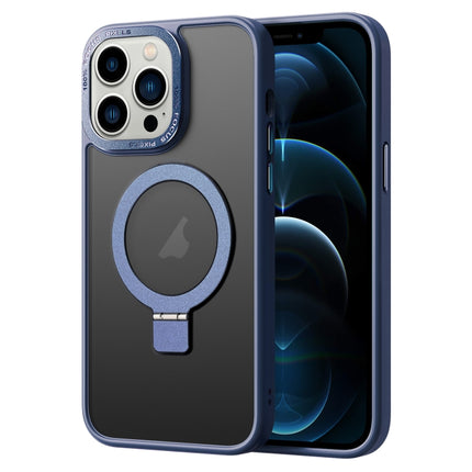 Skin Feel MagSafe Magnetic Holder Phone Case, For iPhone 13 Pro Max, For iPhone 13 Pro, For iPhone 13, For iPhone 12 Pro Max