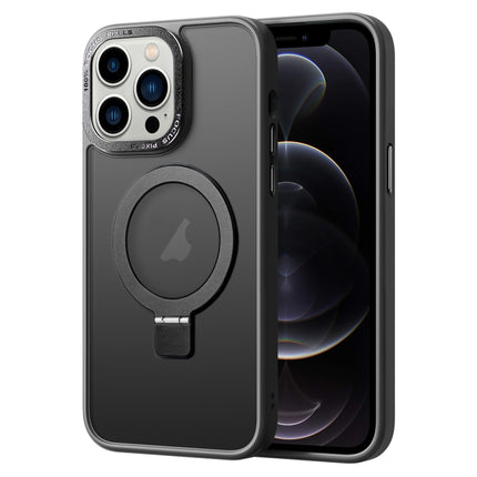 Skin Feel MagSafe Magnetic Holder Phone Case, For iPhone 12 Pro, For iPhone 12, For iPhone 11 Pro Max, For iPhone 11