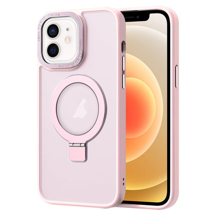 Skin Feel MagSafe Magnetic Holder Phone Case, For iPhone 12 Pro, For iPhone 12, For iPhone 11 Pro Max, For iPhone 11