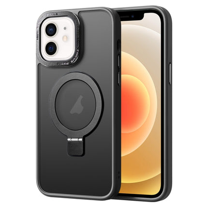 Skin Feel MagSafe Magnetic Holder Phone Case, For iPhone 12 Pro, For iPhone 12, For iPhone 11 Pro Max, For iPhone 11