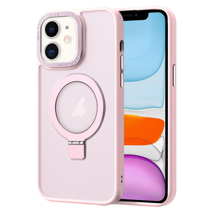 Skin Feel MagSafe Magnetic Holder Phone Case, For iPhone 12 Pro, For iPhone 12, For iPhone 11 Pro Max, For iPhone 11