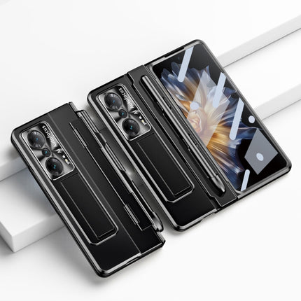 Integrated Folding Hinge Phone Case with Stylus