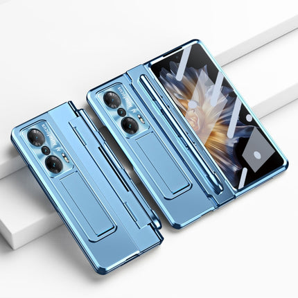 Integrated Folding Hinge Phone Case with Stylus