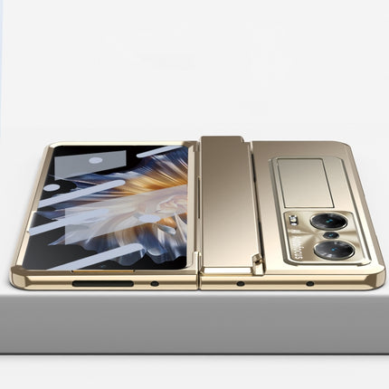 Integrated Folding Hinge Phone Case with Stylus