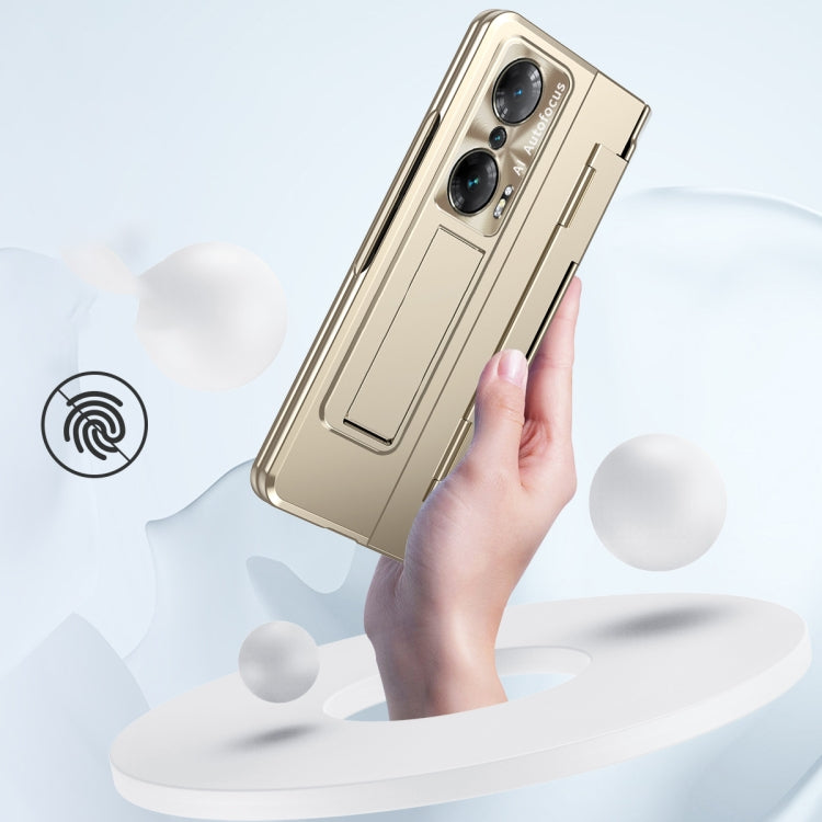 Integrated Folding Hinge Phone Case with Stylus