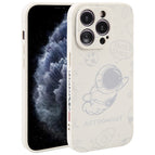 For iPhone 11 Pro Max / Flying Astronaut-White