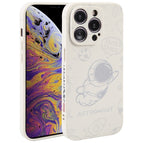 For iPhone XS Max / Flying Astronaut-White