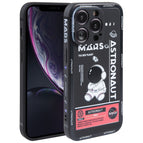 For iPhone XR / Mars Astronaut-Black