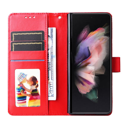 Embossed Sunflower Leather Phone Case, For Samsung Galaxy Z Fold3 5G, For Samsung Galaxy Z Fold4 5G, For Samsung Galaxy Z Flip3 5G, For Samsung Galaxy Z Flip4 5G