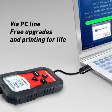 KONNWE KW360 2.4 inch OBD2 Car Fault Detector, For Mercedes Benz