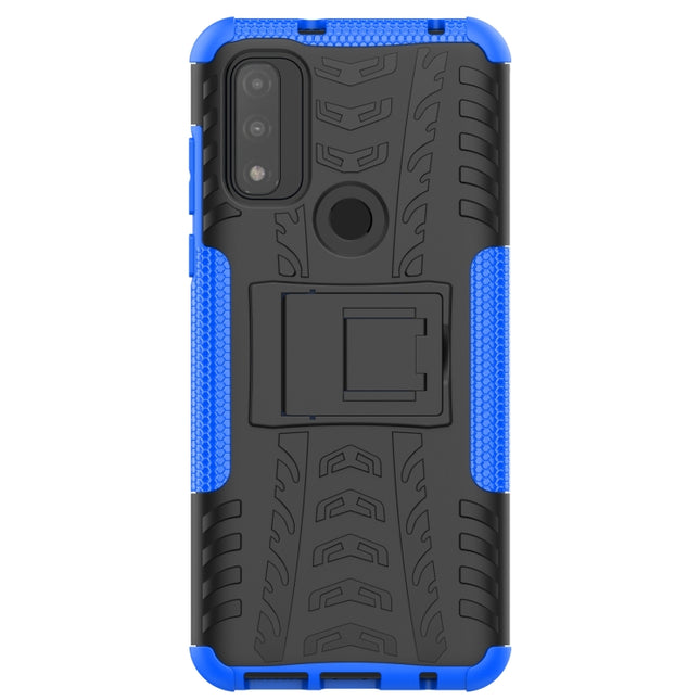 Tire Texture TPU + PC Phone Case with Holder, For Motorola Moto G Play 2023/G Pure/G Power 2022, For Xiaomi Redmi Note 12 Pro 5G, For Xiaomi Redmi Note 12 Pro+ 5G