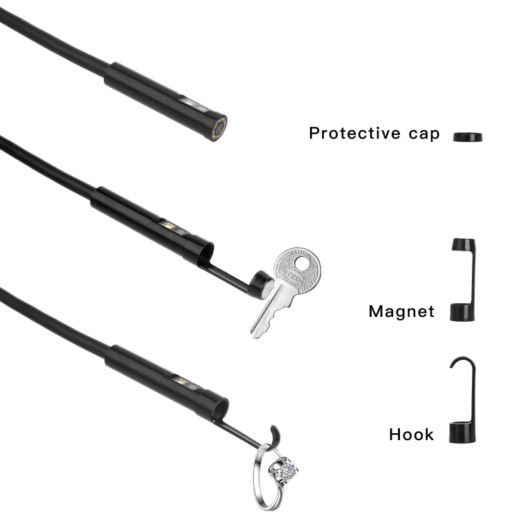 P130 4.3 inch Dual Camera with Screen Endoscope, 2m, 5m, 10m