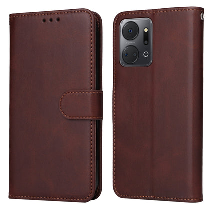 Classic Calf Texture Flip Leather Phone Case, For Honor X7a, For Honor X8a, For Honor X9a/X40 5G/Magic5 Lite, For OPPO Reno8 T 4G