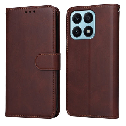 Classic Calf Texture Flip Leather Phone Case, For Honor X7a, For Honor X8a, For Honor X9a/X40 5G/Magic5 Lite, For OPPO Reno8 T 4G