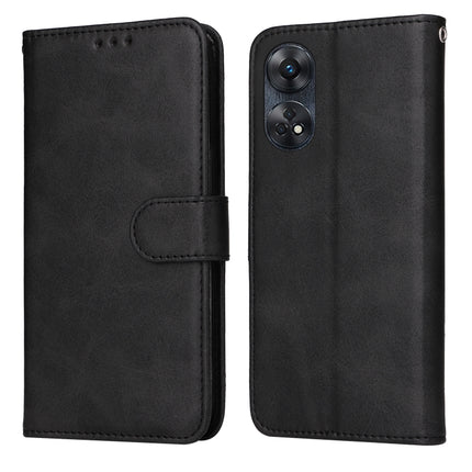 Classic Calf Texture Flip Leather Phone Case, For Honor X7a, For Honor X8a, For Honor X9a/X40 5G/Magic5 Lite, For OPPO Reno8 T 4G