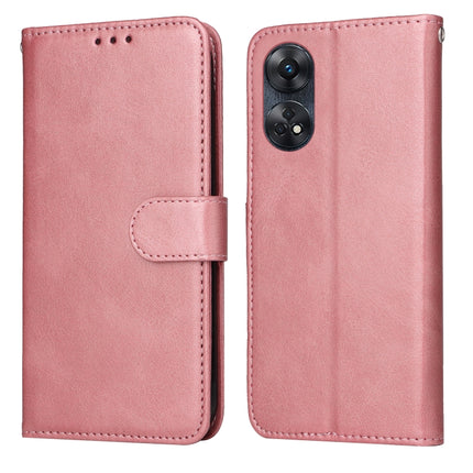 Classic Calf Texture Flip Leather Phone Case, For Honor X7a, For Honor X8a, For Honor X9a/X40 5G/Magic5 Lite, For OPPO Reno8 T 4G