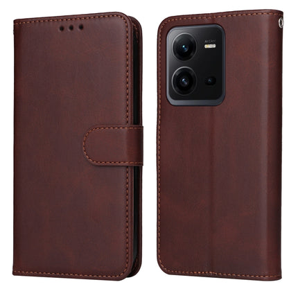 Classic Calf Texture Flip Leather Phone Case, For vivo V25 5G/V25e 4G/X80 Lite, For vivo Y02 4G, For Xiaomi Redmi K60/K60 Pro, For Xiaomi Redmi 11A 4G/12C