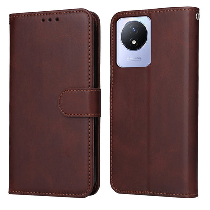 Classic Calf Texture Flip Leather Phone Case, For vivo V25 5G/V25e 4G/X80 Lite, For vivo Y02 4G, For Xiaomi Redmi K60/K60 Pro, For Xiaomi Redmi 11A 4G/12C