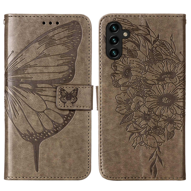 Embossed Butterfly Leather Phone Case, For Samsung Galaxy A34 5G, For Samsung Galaxy A54 5G