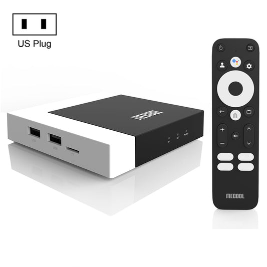 Decodificador de TV inteligente MECOOL KM7 Plus con Android 11, Amlogic S905Y4 de cuatro núcleos, 2 GB + 16 GB, tipo de enchufe: enchufe de la UE, enchufe de EE. UU., enchufe del Reino Unido, enchufe de la UE, enchufe de AU