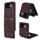For Samsung Galaxy Z Flip4 5G / Brown
