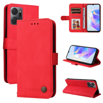 Skin Feel Life Tree Metal Button Leather Phone Case, For Samsung Galaxy A24 4G, For Honor X7a, For Honor X8a, For Honor X9a/X40 5G/Magic5 Lite