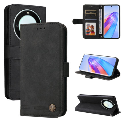 Skin Feel Life Tree Metal Button Leather Phone Case, For Samsung Galaxy A24 4G, For Honor X7a, For Honor X8a, For Honor X9a/X40 5G/Magic5 Lite