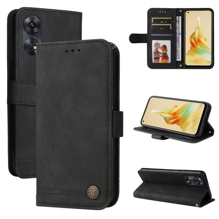 Skin Feel Life Tree Metal Button Leather Phone Case, For OPPO Reno8 T 4G, For vivo V25 5G/V25e 4G, For vivo Y02 4G, For Xiaomi Redmi K60/K60 Pro