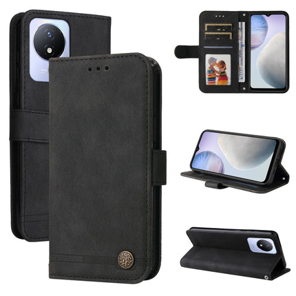 Skin Feel Life Tree Metal Button Leather Phone Case, For OPPO Reno8 T 4G, For vivo V25 5G/V25e 4G, For vivo Y02 4G, For Xiaomi Redmi K60/K60 Pro