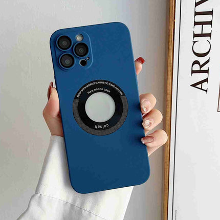Skin Feel CD Texture MagSafe Magnetic Phone Case, For iPhone 14 Plus, For iPhone 13 Pro Max, For iPhone 13 Pro