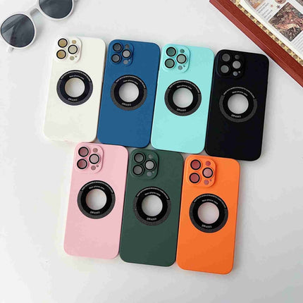 Skin Feel CD Texture MagSafe Magnetic Phone Case, For iPhone 13, For iPhone 12 Pro Max, For iPhone 12 Pro