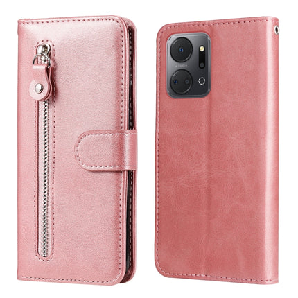 Calf Texture Zipper Leather Phone Case, For Honor X7a, For Honor X8a, For Honor X9a/X40 5G/Magic5 Lite, For OPPO Reno8 T 4G