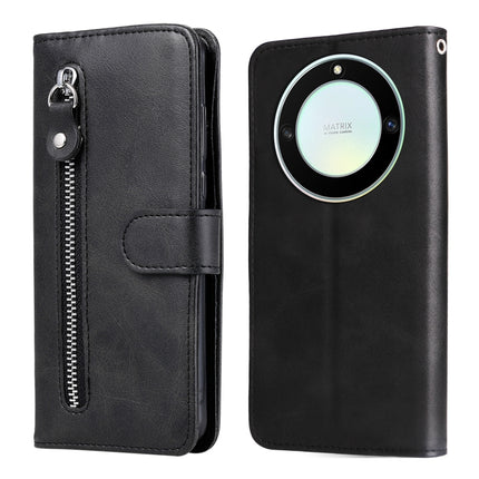 Calf Texture Zipper Leather Phone Case, For Honor X7a, For Honor X8a, For Honor X9a/X40 5G/Magic5 Lite, For OPPO Reno8 T 4G