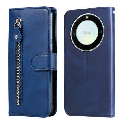 Calf Texture Zipper Leather Phone Case, For Honor X7a, For Honor X8a, For Honor X9a/X40 5G/Magic5 Lite, For OPPO Reno8 T 4G