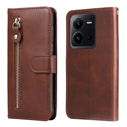 Calf Texture Zipper Leather Phone Case, For vivo V25 5G/V25e 4G, For vivo Y02 4G, For Xiaomi Redmi K60/K60 Pro, For Xiaomi Redmi 11A 4G/12C