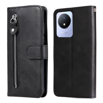 Calf Texture Zipper Leather Phone Case, For vivo V25 5G/V25e 4G, For vivo Y02 4G, For Xiaomi Redmi K60/K60 Pro, For Xiaomi Redmi 11A 4G/12C