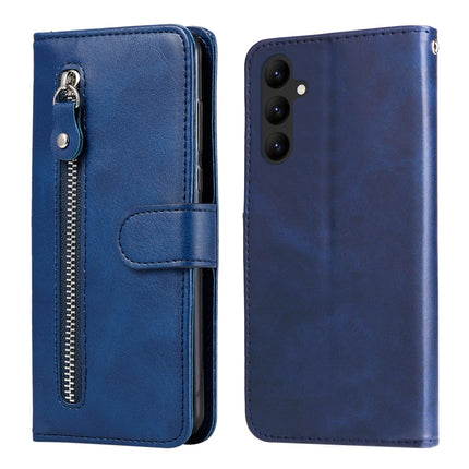 Calf Texture Zipper Leather Phone Case, For Samsung Galaxy A24 4G