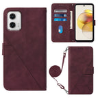 For Motorola Moto G73 / Wine Red