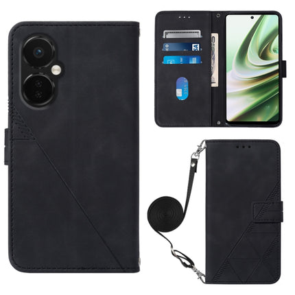 Crossbody 3D Embossed Flip Leather Phone Case, For OPPO  Reno 8T 4G Global, For OnePlus Nord CE 3 Lite / N30 / OPP0 K11X, For OPPO A78 / A58, For Xiaomi Redmi Note 12 Global