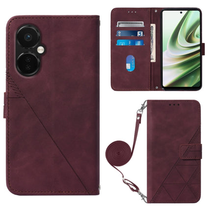 Crossbody 3D Embossed Flip Leather Phone Case, For OPPO  Reno 8T 4G Global, For OnePlus Nord CE 3 Lite / N30 / OPP0 K11X, For OPPO A78 / A58, For Xiaomi Redmi Note 12 Global
