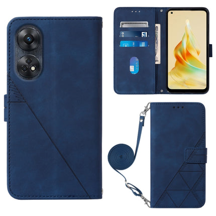 Crossbody 3D Embossed Flip Leather Phone Case, For OPPO  Reno 8T 4G Global, For OnePlus Nord CE 3 Lite / N30 / OPP0 K11X, For OPPO A78 / A58, For Xiaomi Redmi Note 12 Global