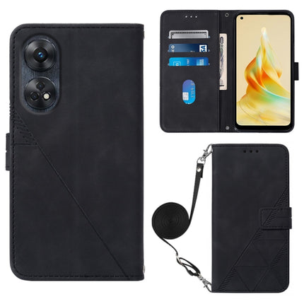 Crossbody 3D Embossed Flip Leather Phone Case, For OPPO  Reno 8T 4G Global, For OnePlus Nord CE 3 Lite / N30 / OPP0 K11X, For OPPO A78 / A58, For Xiaomi Redmi Note 12 Global