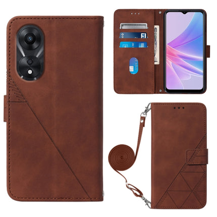 Crossbody 3D Embossed Flip Leather Phone Case, For OPPO  Reno 8T 4G Global, For OnePlus Nord CE 3 Lite / N30 / OPP0 K11X, For OPPO A78 / A58, For Xiaomi Redmi Note 12 Global