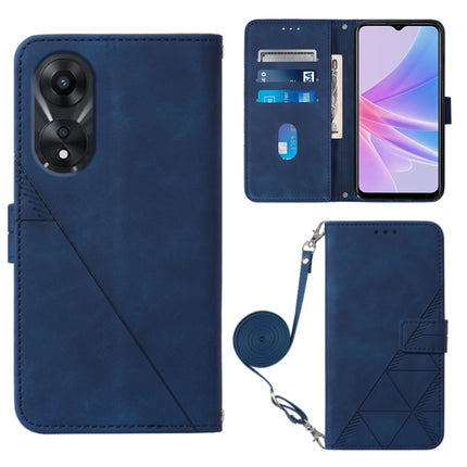 Crossbody 3D Embossed Flip Leather Phone Case, For OPPO  Reno 8T 4G Global, For OnePlus Nord CE 3 Lite / N30 / OPP0 K11X, For OPPO A78 / A58, For Xiaomi Redmi Note 12 Global
