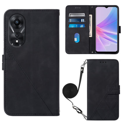 Crossbody 3D Embossed Flip Leather Phone Case, For OPPO  Reno 8T 4G Global, For OnePlus Nord CE 3 Lite / N30 / OPP0 K11X, For OPPO A78 / A58, For Xiaomi Redmi Note 12 Global