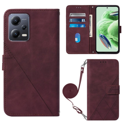 Crossbody 3D Embossed Flip Leather Phone Case, For OPPO  Reno 8T 4G Global, For OnePlus Nord CE 3 Lite / N30 / OPP0 K11X, For OPPO A78 / A58, For Xiaomi Redmi Note 12 Global