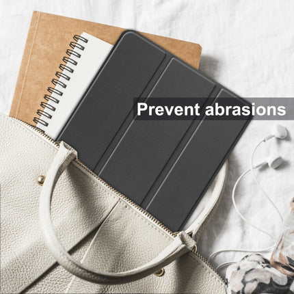 Custer Pure Color 3-Fold Holder Smart Leather Tablet Case, For Blackview Oscal Pad 10, For OnePlus Pad