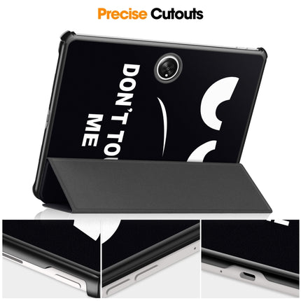 Custer Painted 3-Fold Holder Smart Leather Tablet Case, For OnePlus Pad